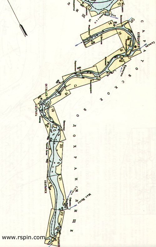 Карта Глубин Карачуновского Водохранилища