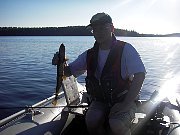 Карелия, рыбалка на озере Т. 2005 год