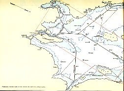 Лист 36 - Рыбинское водохранилище, обзорная карта, 1:250000