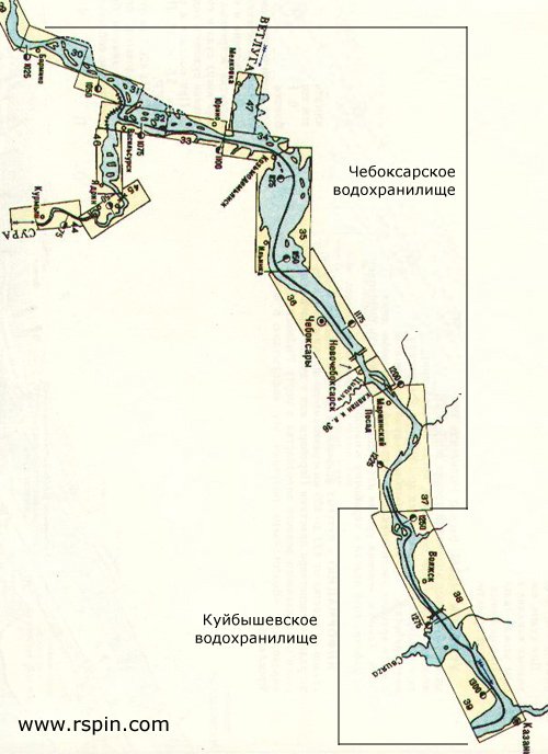 Том 5 - Река Волга, От Рыбинского гидроузла до Казани