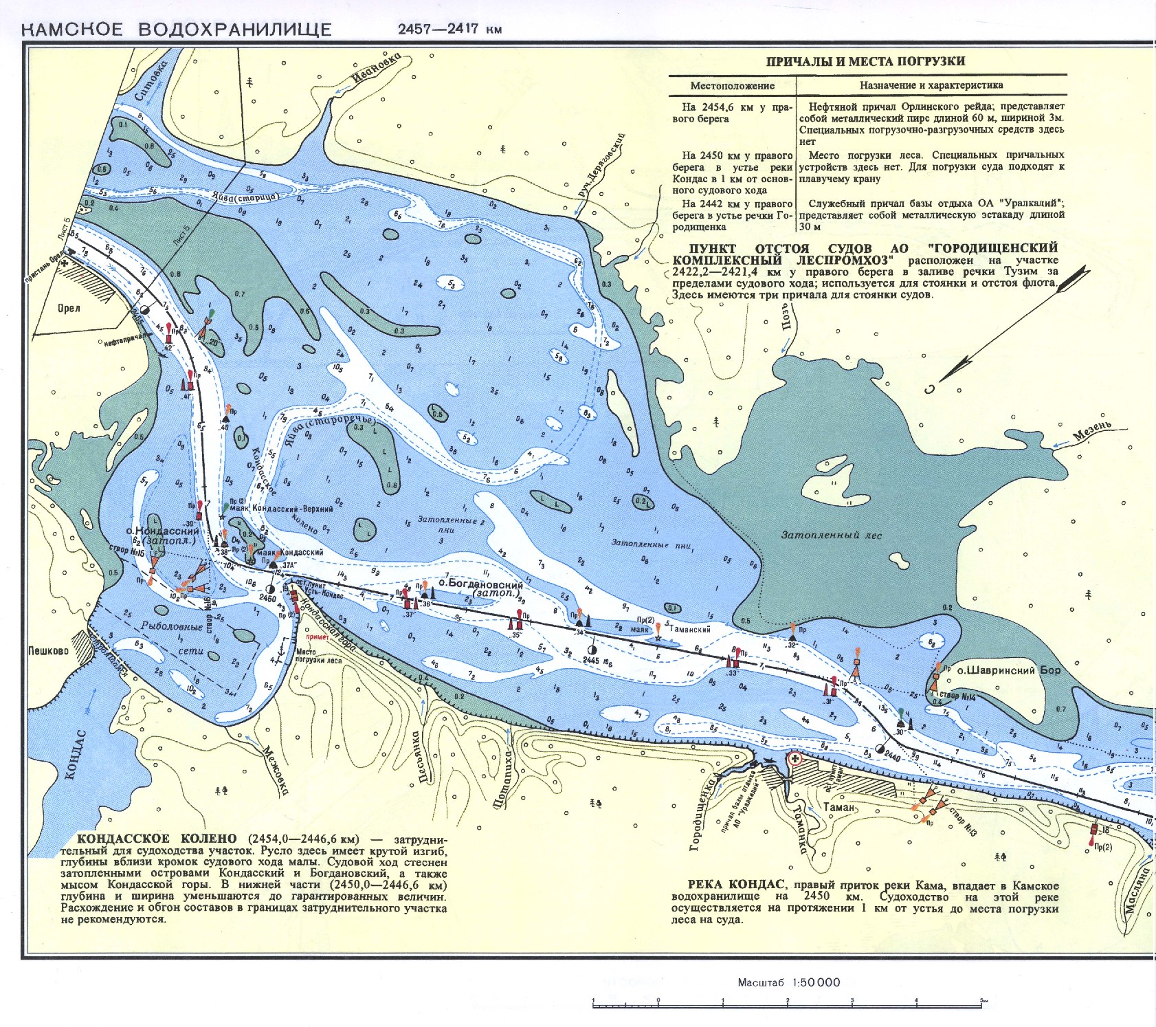 Карта глубин горе море