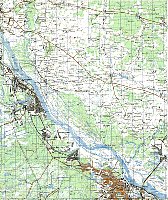 Карта Горьковского водохранилища 3706 x 4468 2,81 Mb