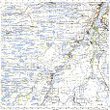 Карта Волги от Волгорада до Астрахани. Лист L-38-072 Красные Баррикады