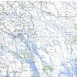Карта Волги от Волгорада до Астрахани. Лист L-39-062 Зеленга
