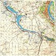 Карта Волги от Волгорада до Астрахани. Карта Ахтубы. Лист M-38-125 Бекетовка